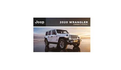 2023 jeep wrangler owners manual