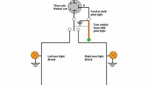 turn signal flasher wiring diagram