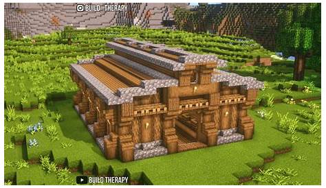 A Villager Trading Hall I made for a Tutorial! : r/Minecraftbuilds