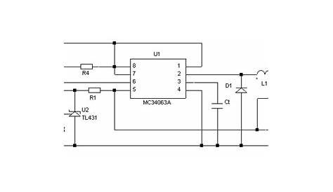 mc34063 led driver circuit diagram