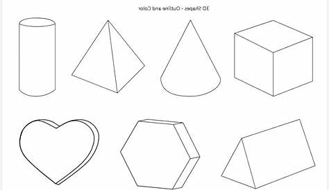 draw shapes worksheet