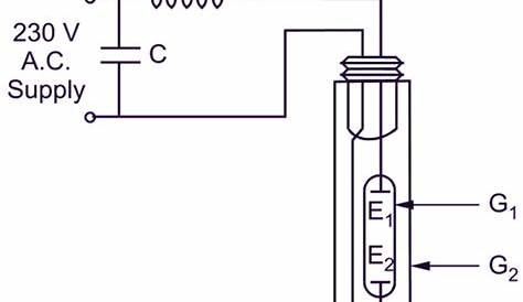 mercury vapour lamp circuit diagram