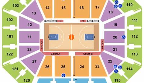 Mohegan Sun Arena Seating Chart & Maps - Uncasville