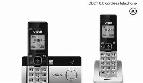 VTech Phones CS5129 Owner Manual | Manualzz