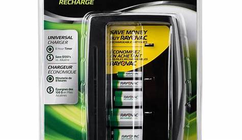 rayovac charger manual