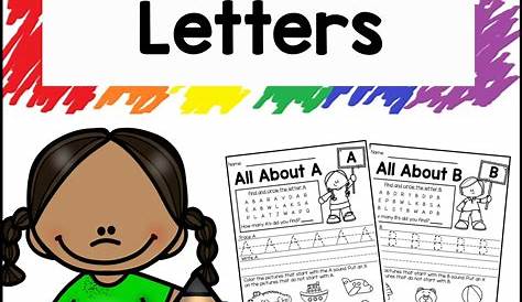 Kindergarten ABC Worksheets - Made By Teachers