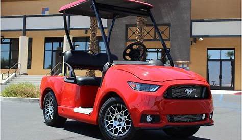 This Mustang Golf Cart : ATBGE