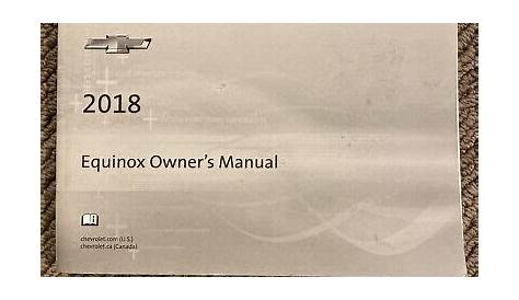 2015 equinox owners manual