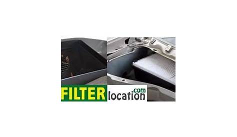 ﻿Ford Escape Hybrid cabin air filter location