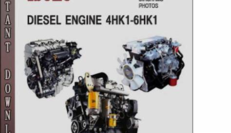 Isuzu Diesel Engine 4HK1-6HK1 Factory Service Repair Manual Download