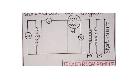 short circuit test diagram