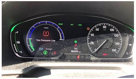 2018+ Honda Accord: TPMS (low tire pressure) Resetting Alert - YouTube