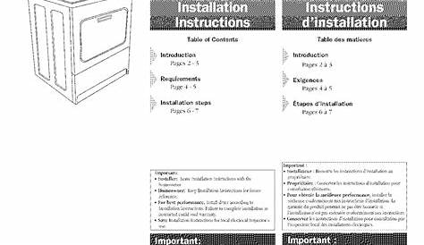 wml55011hs installation manual