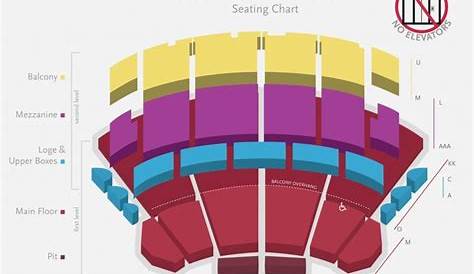 brown theatre seating chart