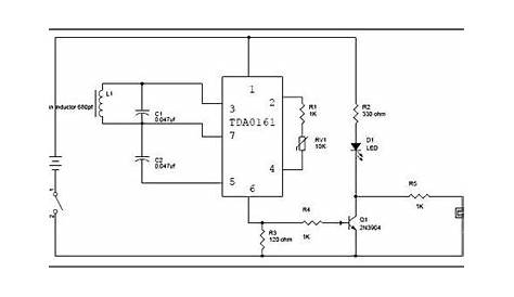 Simple Proximity Sensor Circuit and Working | Electrical projects