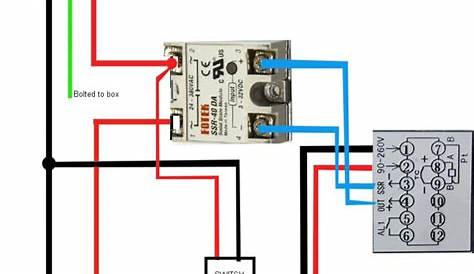 Oven Built: Looking to Wire. Wiring Diagram Attached for Review