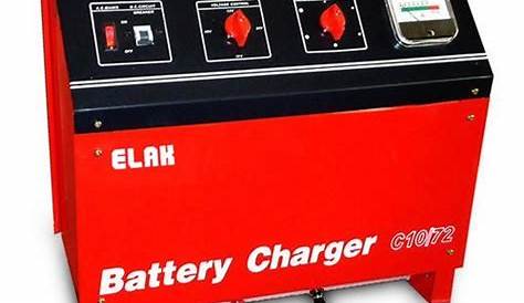 Elak C 10/72 Automotive Battery Charger, Automobile Battery Charger