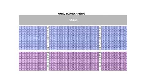 graceland soundstage seating chart