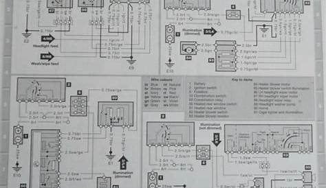 w124 radio wiring diagram