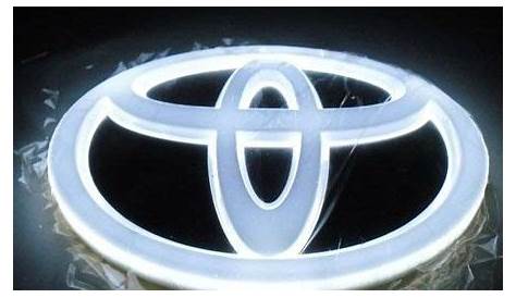 Here we have our Toyota 4D Full LED Illuminated Glow Badge Light