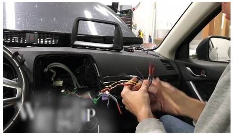 Mazda CX5 Custom Radio install - YouTube