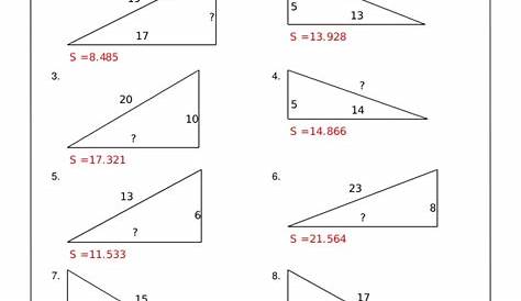 math aids pythagorean theorem worksheet