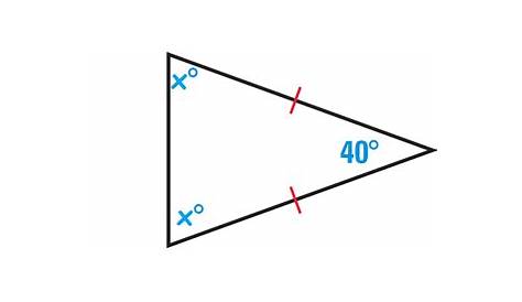interior angles of triangles worksheets