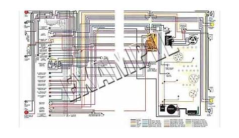 1968 PLYMOUTH FURY Color Wiring Diagram - 8-1/2" X 11" $24.30 - PicClick