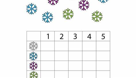 Snowflake Graphing Worksheet - Twisty Noodle