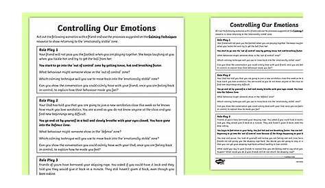 emotional agility worksheet