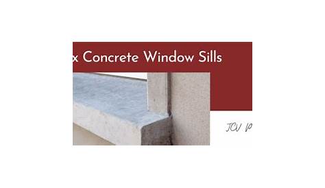 How to Fix Cement or Concrete Window Sills? | JCV