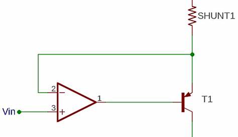 Design a Simple Constant Current Sink Circuit using Op-Amp