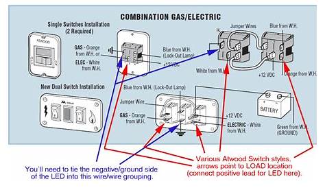 atwood rv hot water heater wiring diagram
