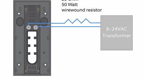 Wiring Diagram For Doorbell With Transformer