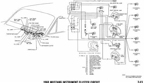 Instrument cluster Brake Warning Lamp wiring? | Vintage Mustang Forums