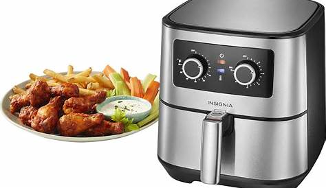 Best Buy: Insignia™ 5 Qt. Analog Air Fryer Stainless Steel NS-AF5MSS2
