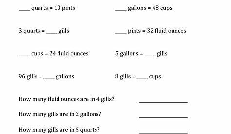 grade 3 reading liquid measurement worksheet