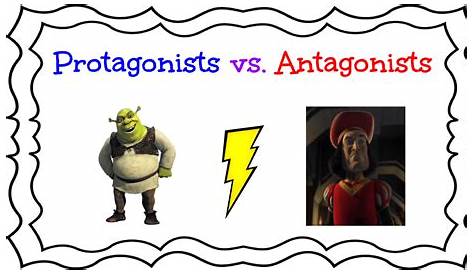 protagonist and antagonist worksheets