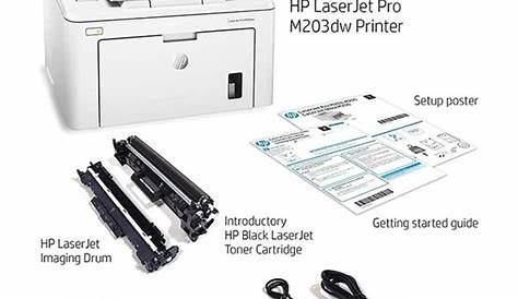 Drivers For Hp Laser Jet M203Dw : Hp Laserjet Printer Setup And