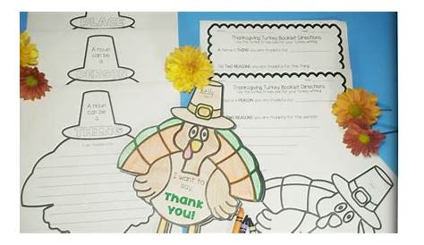 In 5th Grade with Teacher Julia: Thanksgiving Activity for Grades 1-3