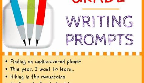 writing prompts for sixth graders