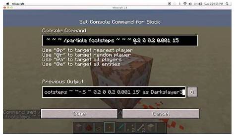 how to disable block particles minecraft