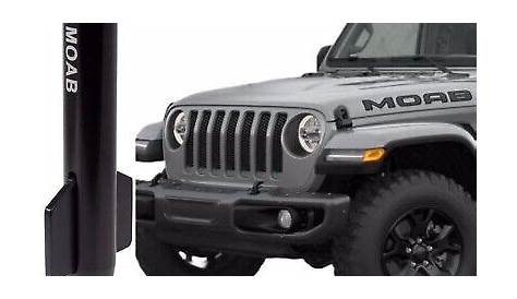 Mother of All Bombs MOAB Bullet Antenna For Jeep Wrangler and Gladiator