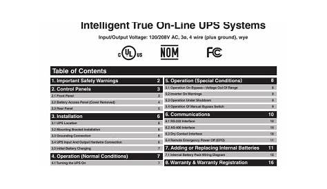 Tripp Lite SmartOnline 3-Phase 20kVA & 30kVA UPS Owner's Manual | Manualzz