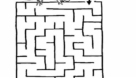 maze worksheets for adults