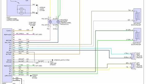 2010 chevy traverse radio wiring diagram