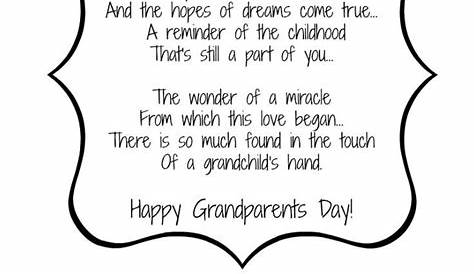grandparents day worksheets