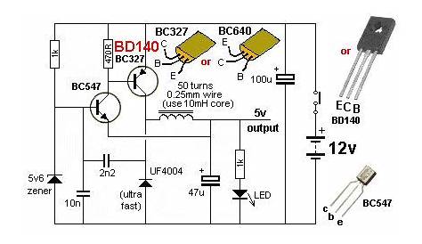 3v led torch circuit diagram