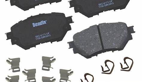 Bendix Brakes Disc Brake Pad Set - Walmart.com - Walmart.com