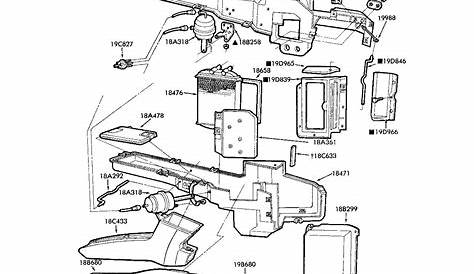 ford truck radiator diagram